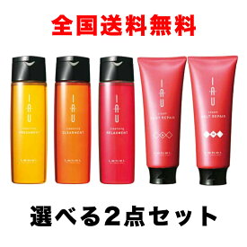 【全国送料無料】ルベル IAU イオ クレンジング トリートメント 2点セット 200ml/g