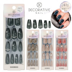 �f�R���e�B�u�l�C�� �}�O�l�b�g�l�C���`�b�v 24Nail Tips / �S���e�[�v�t�� �� Glow / Lustre / Prima / Halo �� �`�b�v �Z���t�l�C�� �l�C�� �Z���t �}�O�l�b�g ���킢�� ���̊� �r�[�� �t�����` �����^