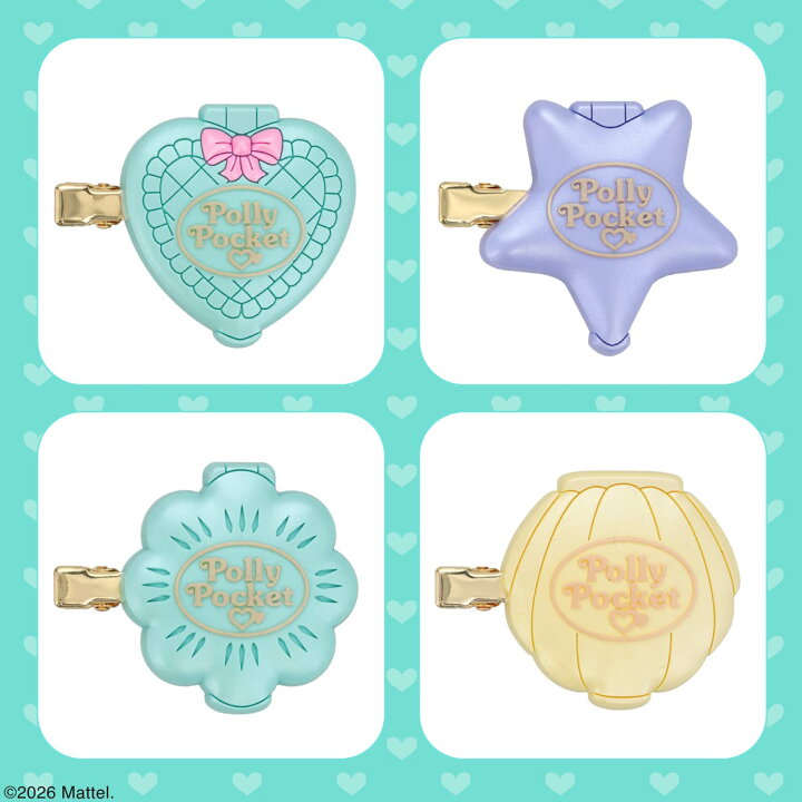楽天市場】Polly Pocket シークレット前髪クリップ ＜ 全12種 
