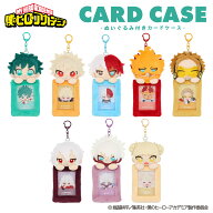アニメ『僕のヒーローアカデミア』 ぬいぐるみ付きカードホルダー ＜ 全8種 ＞ 緑谷出久 爆豪勝己 轟焦凍…