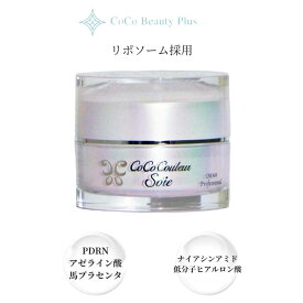 高保湿クリーム スキンケア クリーム リポソーム ヒト幹細胞 エイジング 30g PDRN アゼライン酸 ナイアシンアミド バラプラセンタ 低分子ヒアルロン酸 AC-11 レスベラトロール アスタキサンチン 植物幹細胞 バラ幹細胞エキス ココクルール ソワ