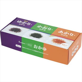 三島食品×IZAMESHI 三島のゆかり?・かおり?・あかり?とおかゆ 6箱セット 652-735 内祝 内祝い お祝 御祝 記念品 出産内祝い プレゼント 快気祝い 粗供養 引出物