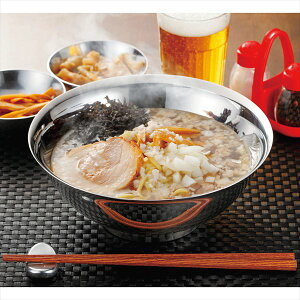 メタル丼 蓋付 ミラー磨き仕様 387098