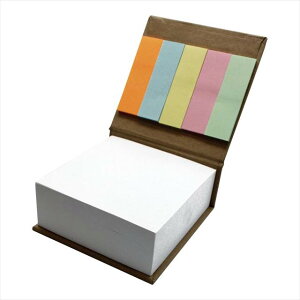 付箋つきブロックメモ S2593 景品 記念品 粗品 ノベルティ 名入れ 御挨拶 ご挨拶