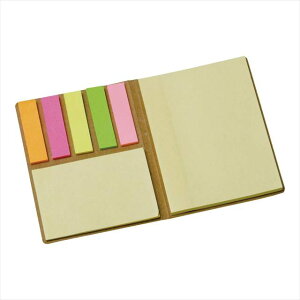 ブック型エコ付箋メモ S2571 景品 記念品 粗品 ノベルティ 名入れ 御挨拶 ご挨拶