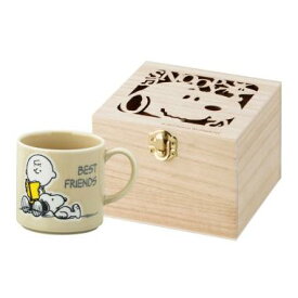 PEANUTS木箱入マグ（best　friends） SN453-11H 内祝 内祝い お祝 御祝 記念品 出産内祝い プレゼント 快気祝い 粗供養 引出物