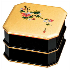 金銀箔工芸 匠(たくみ) よしの春秋 5.0隅切二段重 内祝 内祝い お祝 御祝 記念品 出産内祝い プレゼント 快気祝い 粗供養 引出物