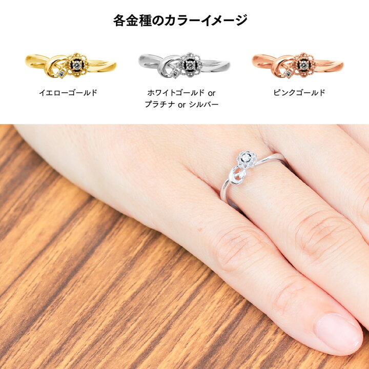 楽天市場】ダイヤモンド リング シルバー925 シルバーリング 