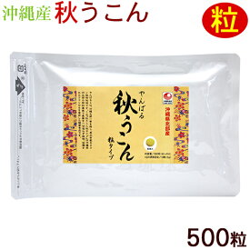 やんばる 秋ウコン 500粒　/約1ヶ月分 沖縄産 国産 クルクミン ウコン 粒 サプリ