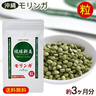モリンガ粒 琉球新美 300粒×3個（約3ヶ月分）　/モリンガ サプリメント 沖縄産 国産【M便】