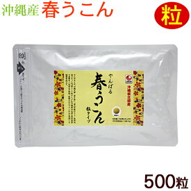 やんばる 春ウコン 500粒　/約1ヶ月分 沖縄産 国産春うこん サプリ