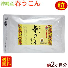 やんばる 春ウコン 500粒×2袋（約2ヶ月分）　/沖縄産 国産春うこん サプリ 【M便】