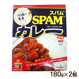 SPAM スパムカレー 中辛 180g×2個　/沖縄ホーメル 【P便】