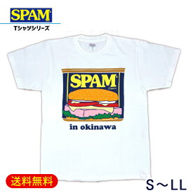 SPAMスパム Tシャツ（缶詰 in okinawa）　/沖縄お土産 スパム缶 沖縄Tシャツ 【M便】
