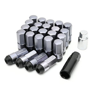 ハイエース レジアスエース 標準 バン ワイド 1型 2型 3型 4型 5型 ホイールナット 24本 M12×P1.5 48 レーシングナット ロング JDM USDM スタンス スチール & アルミ クラウン プリウス アルファード