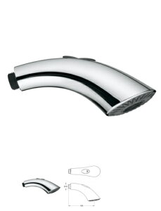 �y�O���[�G�����i�zGROHE �O���[�G �p�[�c�E���� 46 575 000 �L�b�`���X�v���[�w�b�h (K4�V�����[�^�C�v�p)�@�O���[�G�@���i�@46575000 �y�����i�z