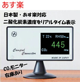 【在庫あり・在庫あとわずか】CO2マネージャー　二酸化炭素の濃度を測定し、換気状態を測定しますCO2モニター　高感度密度計　デンサトメーター　HCOM-JPCO2-001【純正品】