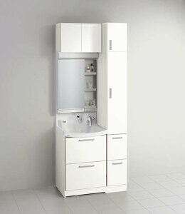 (間口900mm)600+300mm クリナップ 洗面化粧台(FANCIO ファンシオ) (1面鏡)