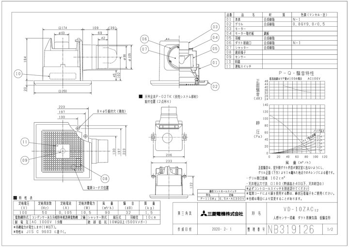 0円 売れ筋アイテムラン 三菱電機 MITSUBISHI ダクト用換気扇VD-15Z12-BL 0円 売れ筋アイテムラン 三菱電機 MITSUBISHI ダクト用換気扇VD-15Z12-BL