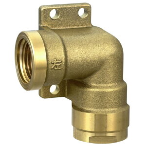 オンダ製作所 ONDA 【WL14-1310-S】 左座水栓エルボ Rp1/2×10A(PEX・PB) ダブルロックジョイント 架橋ポリエチレン管 接続