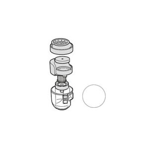 �V���[�v[SHARP] �y2171370386�z �|���@�p �_�X�g�J�b�v�Z�b�g���z���C�g�n���i217 137 0386�j �y�����i�z