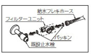 TOTO�@�ʔ���@�t�B���^�[���j�b�g�yHH11108�z�y�����i�z