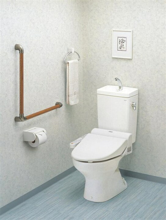 楽天市場 Toto Ewt3bg66z トイレ アクセサリー フリースタイル手すり ｌ型 セーフティタイプ トイレ用手すり 換気扇の激安ショップ プロペラ君
