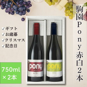 PonyԔ2{ 750ml AR[12.5% Mtg v[g 蕨 p C CZbg 2{ Ԕ g { {C wine R R bB ubNNC[ 