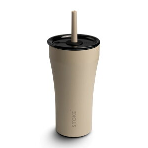 STTOKE�X�g�[�N �X�g���[�^���u���[ 20OZ590ml�S2�F �R��Ȃ� �ۉ�3H �ۗ�6H �^��f�M�\�� �􂢂₷�� ����Ȃ� �Z���~�b�N�R�[�e�B���O �ԃh�����N�z���_�[�ɓK�� �X�^�C���b�V�� �I�V���� ����