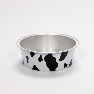 ホルスタイン柄 カップ アルミカップ AP150A 丸 カウライン 500個入り 93Φ×33mmH 150ml moomoo 焼成 冷凍 カップケーキ タルト 焼き菓子 スイーツ 2740 W50416