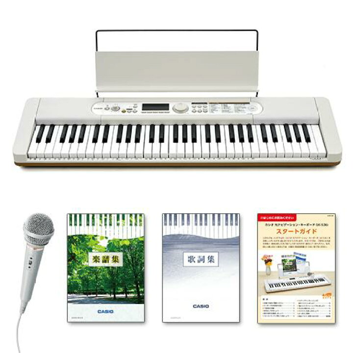 楽天市場】カシオ 楽らくキーボード LK-536 ユーキャンオリジナル 