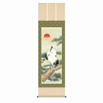 楽天市場】掛け軸 松 鶴の通販