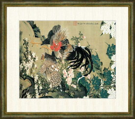 楽天市場 伊藤若冲 鶏 絵画 アート 美術品 骨董品 民芸品 ホビーの通販