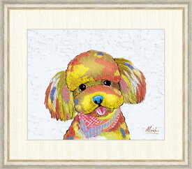 楽天市場 絵画 トイプードル 絵画 アート 美術品 骨董品 民芸品 ホビーの通販