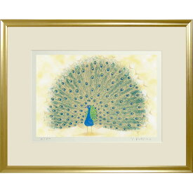 楽天市場 孔雀 絵画の通販