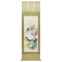 楽天市場】掛け軸 牡丹の通販