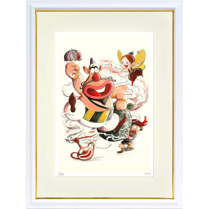 楽天市場】額装版画 「ハクション大魔王 5 （特大）」 タツノコプロ  