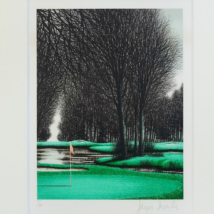 楽天市場】ジャック・デペルト 「赤フラッグのあるゴルフ場  