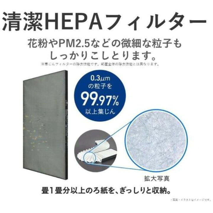楽天市場】パナソニック ナノイー 空気清浄機 ~27畳 ホワイト F-PXV60 