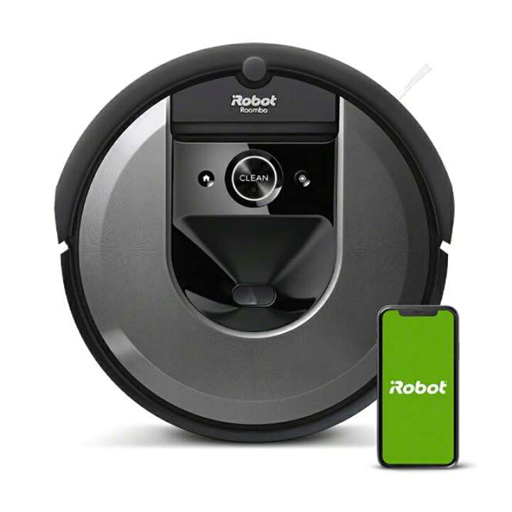 楽天市場】アイロボット ロボット掃除機 ルンバ i7 ダークグレー 