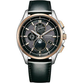 CITIZEN WATCH ATTESA シチズン時計 アテッサ BY1004-17X 光発電エコ・ドライブ電波時計 ダイレクトフライト ムーンフェイズ 国内正規品