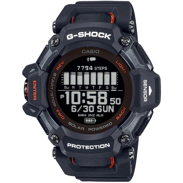 ー品販売 CASIO G-SHOCK カシオ ジーショック GBD-H2000-1AJR G-SHOCK（Gショック）スポーツライン G-SQUAD（ジースクワッド） 腕時計 国内正規品