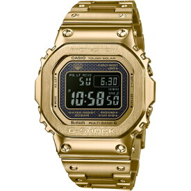 CASIO G-SHOCK カシオ ジーショック GMW-B5000GD-9JF メンズ腕時計 G-SHOCK ORIGIN 電波ソーラーウォッチ オールゴールドBluetooth対応 国内正規品