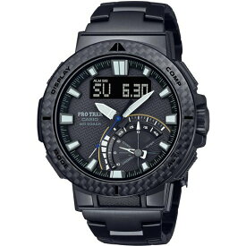 CASIO PRO TREK カシオ プロトレック PRW-73XT-1JF PROTREK ANGLER LINE PRW-70 カーボンベゼル チタンベルト メンズ腕時計 国内正規品