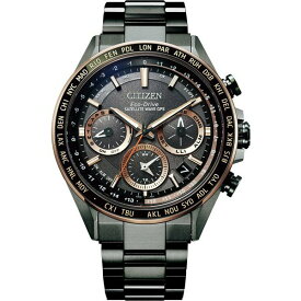 CITIZEN ATTESA シチズン アテッサ CC4016-67E エコ・ドライブGPS衛星電波時計 ダブルダイレクトフライト ACT Black Titanium Series ブラックチタンシリーズ Lineメンズ腕時計 国内正規品