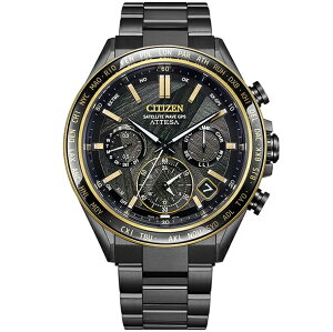 CITIZEN ATTESA �V�`�Y�� �A�e�b�T CC4078-51E LIGHT in BLACK Eco-Drive 50th Anniversary Edition �G�R�E�h���C�uGPS�q���d�g���v �_�u���_�C���N�g�t���C�g ACT Line �A�N�g���C�� Black Titanium Series �u���b�N�`�^���V