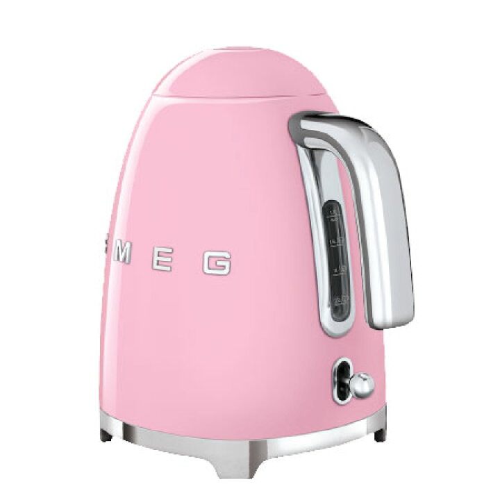 楽天市場】（日本正規販売店）SMEG 電気ケトル 1.7L【ピンク】KLF03‐PK 