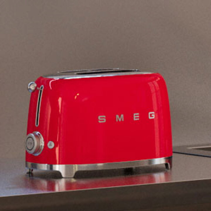 楽天市場】（日本正規販売店）SMEG ポップアップトースター2枚用 