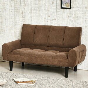 �y�����i�z2�l�|���\�t�@�[�R�[�f�����C�i�R�[�q�[�u���E���j���s63cm�N���V�I 28747CORDUROY SOFA�x�b�h 2�l�p �V���v�� �R���p�N�g �t�@�u���b�N �܏�\�t�@ �`���R�[���u���E�� �_�[�N�u���E