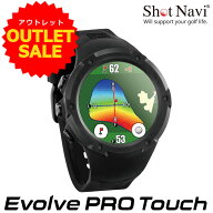☆うれしい特典2年保証☆【アウトレット】ShotNavi EvolvePRO Touch(ブラック)《2大特典付》ショットナビ…